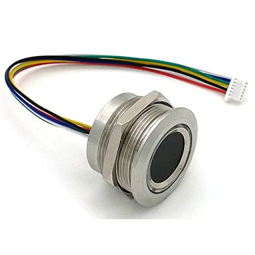 Lysee 3D Printer Parts & Accessories - R503 Circular Round Ring Indicator LED Control DC3.3V MX1.0-6Pin Capacitive Fingerprint Module Sensor Scanner - (Color: 15mm)