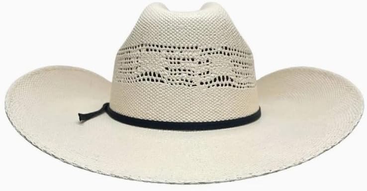 American Hat Makers Straw Cowboy Hat | Handcrafted, Lightweight & Breathable | Premium Western Style for Men & Women - Image 6