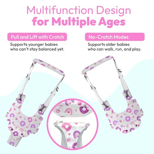 Image of Watolt Baby Walking Harness, Toddler Walker Assistant Belt, 7-24 Months