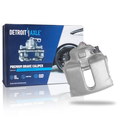 Image of Detroit Axle - Front Left Brake Caliper for Ford 1998 1999 Contour