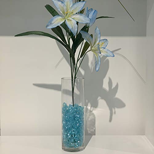 Wgvi Cylinder Vase Bulk, 3" W X 10" H, Clear Glass Candle Holder Bud Floral Container Planter Terrarium For Wedding Party Flowers Centerpieces And Home Office Decor, 12 Pieces #TOP2