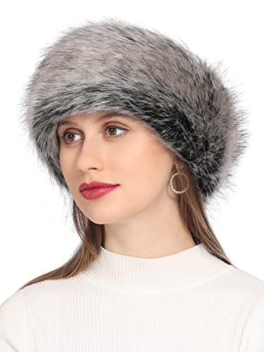 Rulala Fancy Faux Fur Headband For Women Winter Earwarmer Earmuff With Elastic(Multicoloured) #TOP1