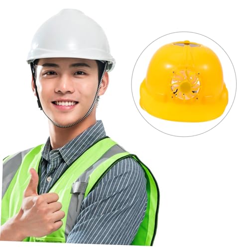 Ventilador de casco con ala visera y protector solar para sombrero duro 3