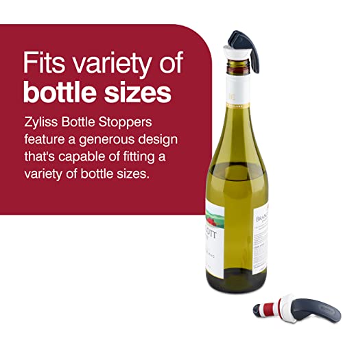 Zyliss Easy Seal Bottle Stoppers DishwasherSafe, LeakProof