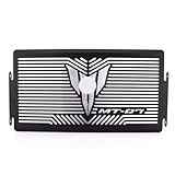 Material: acero inoxidable MT-07 Para YAM&AHA MT 07 MT07 2014-2017 2018 Accesorios Protector de radiador de motocicleta Rejilla de protección de la cubierta del enfriador