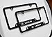 2-Pieces High-Grade License Plate Frame for Lexus,Applicable to US Standard car License Frame, (Lexus)