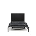 Mind Reader Monitor Stand, Ventilated Laptop Riser, Paper Tray, Storage, Office, Metal Mesh, 20