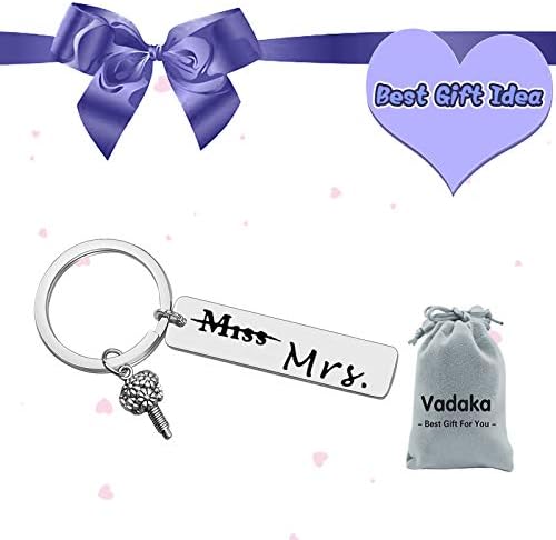 Wedding Gift for Bride Keyring Best Friend Gift Daughter-in-Law Keyring from Mother in Law/Father in Law Bride Gift Keyring Bride Keychain Bride To Be Gift Bridal Shower Gift for Her Friend Gift