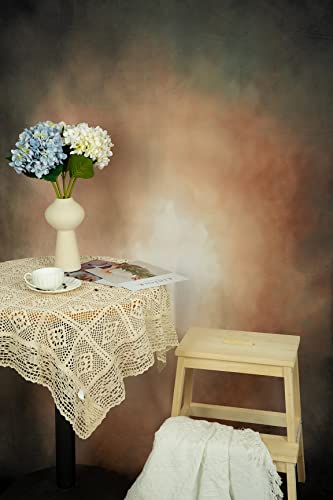 Kate 5Ft(W) X7Ft(H) Abstract Photography Backdrops Microfiber Brown Portrait Photography Studio Background(A Little Green) #TOP2