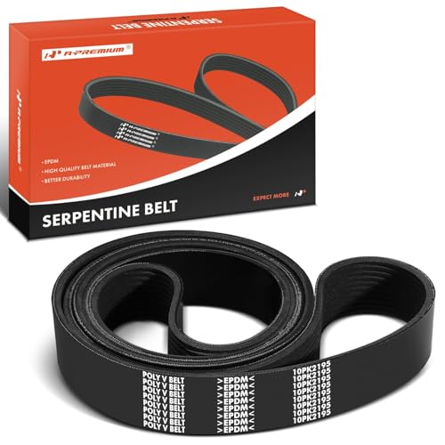 A-Premium Heavy Duty Serpentine Belt 10-Rib 86.41 In by A-Premium - Used condition - US$27.34