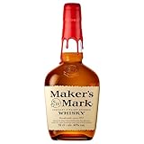 Maker's Mark Kentucky Straight Bourbon Whisky - Perfect in an Old Fashioned - Vanilla, Caramel and Bright Cherry Notes - 70cl (Package May Vary)