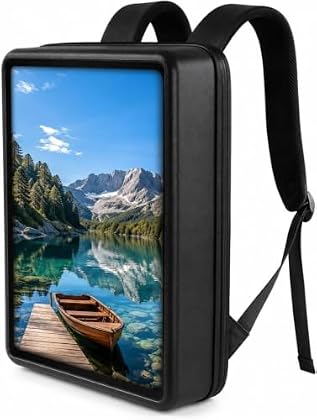 MNJVCFDS Outdoor Digital Advertising Backpack with Multimedia Playback MNJVCFDS Outdoor Digital Advertising Backpack with Multimedia Playback