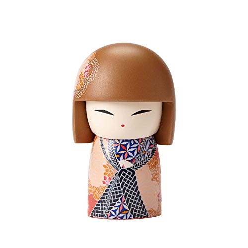 Enesco kimmidoll “Kaona Friend” Stone Resin Mini Doll Figurine, 2.17”