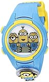 Despicable Me Kids' DSM4161 Digital Display Quartz Blue Watch