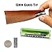 Rollers-Glass Tips-12 Pack- Variety Sizes & Colors (8mm,10mm,12mm) Bundled with GlueGar 10ml, Tube, Caligars Sticker (Grey, 12mm)