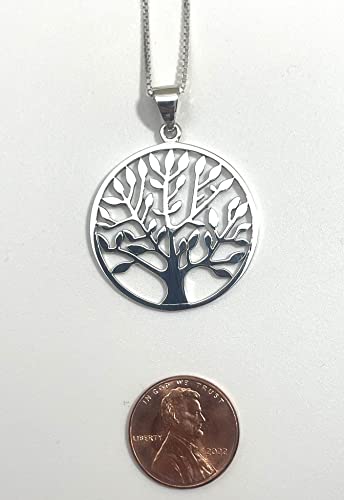 Jewelry Trends Large Celtic Tree Of Life Sterling Silver Pendant Necklace 18" #TOP5