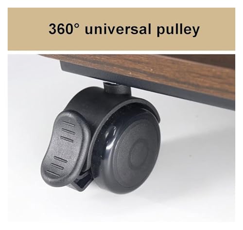 Soporte móvil para TV con ruedas y base giratoria miniatura 7