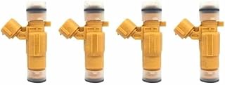 Aovtysa 4PCS 16600-8W80A 0280156419 Fuel Injector Nozzle Compatible for Nissan Tiida Livina 1.8L Flex 166008W80A 0280156418