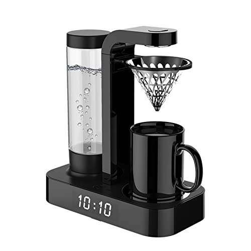 Cafetera Automática con Reloj y Filtro de Acero Inoxidable