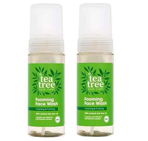 Image of Tea Tree Foaming Face Wash 2 x 150ml