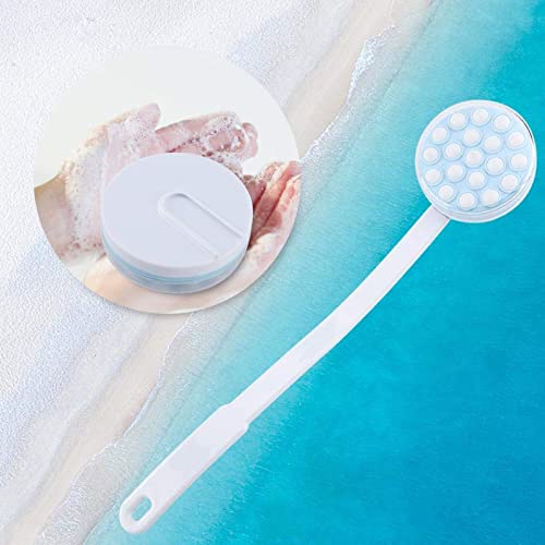 Kkaffe Lotion Applicator And Massager Shower Body Brush, Body Bath Massager, Back Bath Massager, Long Handled Lotion Oil Cream Body Applicator, Leg Bath Brush Massager #TOP3