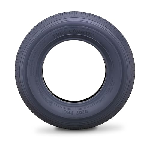 Free Country Grand Ride Set 4 Trailer Tires ST225/75R15 10 Ply Load Range E Steel Belted Radial w/Featured Scuff Guard