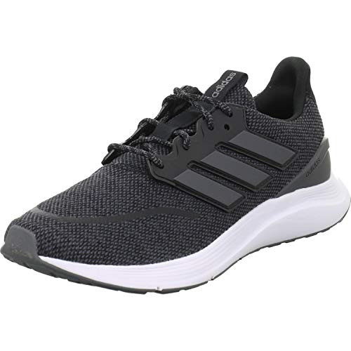 adidas Herren Energyfalcon Road Running Shoe, Core Black/Grey/Cloud White, 42 2/3 EU