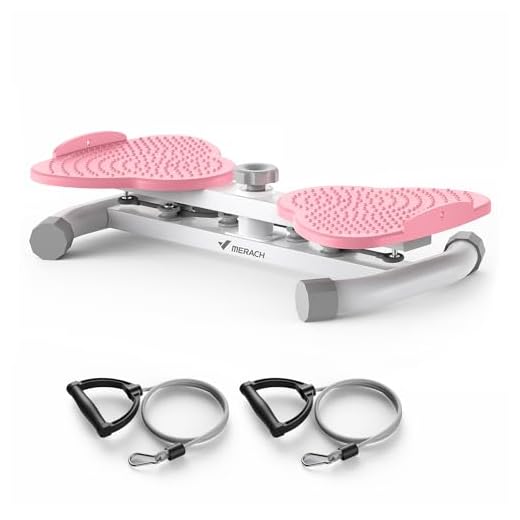 MERACH Waist Twister Machine Exercise, Ab Twist Board with 300 lbs Weight Capacity, Abs Workout for Slim Waist and Core Ab Exercise, Noiseless Home Gym Equipment for Women Men