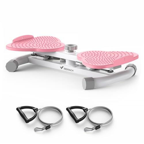 MERACH Waist Twister Machine Exercise, Ab Twist Board with 300 lbs Weight Capacity, Abs Workout for Slim Waist and Core Ab Exercise, Noiseless Home Gym Equipment for Women Men by MERACH - Used condition - US$43.68