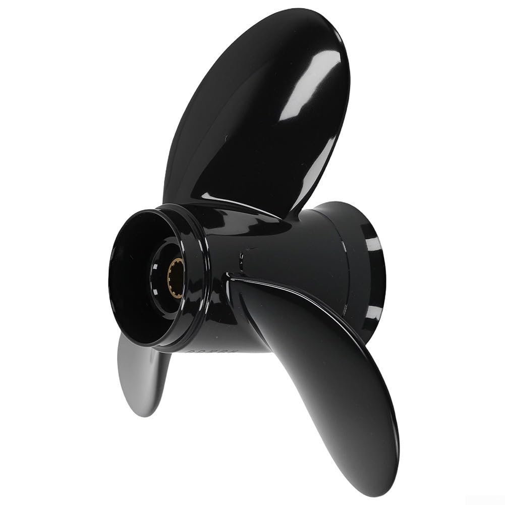 12 Denti Alluminio Elica 8.9 D x 8.5 P per Mercury 8HP 9.9HP Per Tohatsu 8HP 9.8HP Per Nissan 8HP 9.8HP Motori Fuoribordo