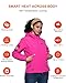 The Best Heated Jackets for Women Over 50: Rechargeable Warmth Without the Bulk 3 DEWBU Heated Jacket for Women with 12V Battery Pack Winter Outdoor Soft Shell Electric Heating Coat, Women's Rose Red, L