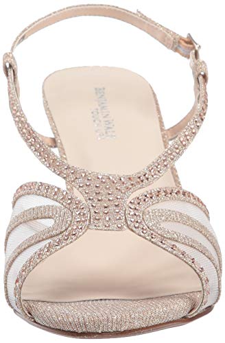 Touch Ups Women's Clara Heeled Sandal, Champagne, 12 Wide #TOP1