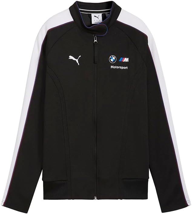 PUMA Mujer Bmw M Motorsport Lifestyle Chaqueta Deportiva Ropa Exterior Casual - Negro