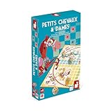 UN COFFRET COMPLET ET ÉVOLUTIF : Plateau recto verso, 8 chevaux, 40 pions et 1 dé en bois : tout est réuni pour des parties variées et conviviales en famille.