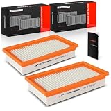 A-Premium 2-PC Engine Air Filter Compatible with Hyundai & Kia Models