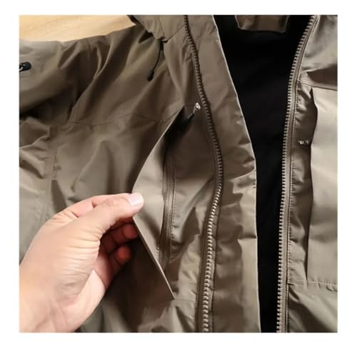Doudoune épaisse à capuche pour homme un blouson parka classique et ample FULBHPRINT - 4