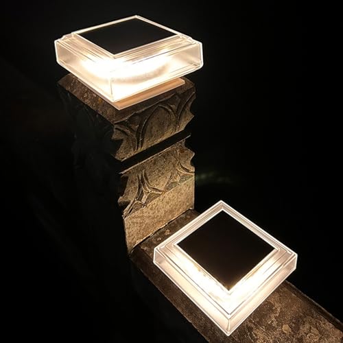 Lampe Solaire Extérieure Design pour Poteau et Balustrade