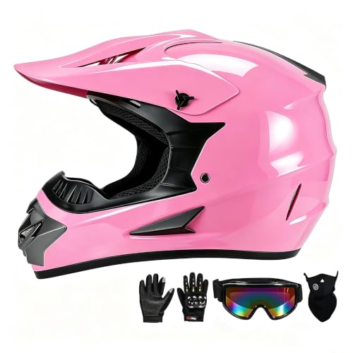 Youth Kids Dirt Bike Helmet DOT Approved,Full Face Motocross Helmet