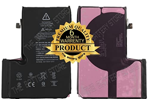 Image of THE BATTERY STORE Original Battery Compatible for iPhone 12 Pro Max A2410 A2408 with 6 Month Replacement Warranty. (for iPhone 12 Pro Max)