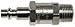 Coilhose Pneumatics 1503LF Industrial Interchange Filtering Connector (FilterPlugTM), 1/4" Body Size with 3/8" Male NPT