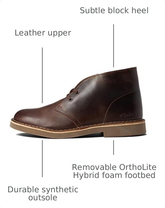 Image of Clarks Men's Desert Bt Evo Derby