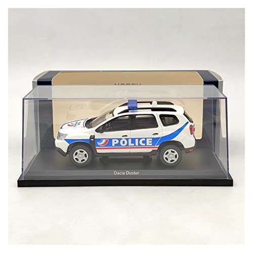 1 43 para Dacia Duster 2018 Aleación Diecast Coche De Policía Modelo Simulación Vehículo Coleccionable No Control Remoto Modelos
