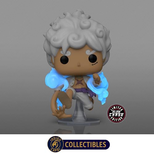 Pop Anime: One Piece – Luffy Gear Five (Chase Variant) Vinyl Figure Bundled with Premium Pop Protector (Compatible with Funko Box) by Indigo Capri - Image 3