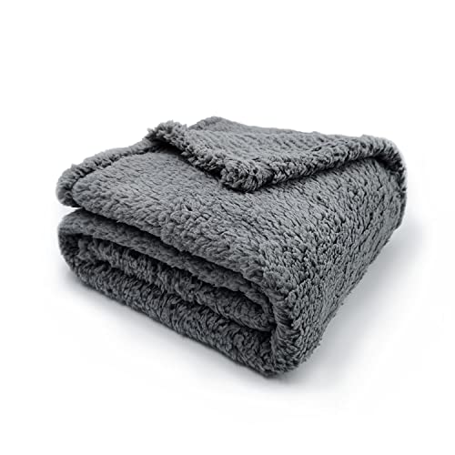 SUOXU Dog Blanket, Soft Warm Fluffy Fleece Sleeping Mat Bed Cover Cat Puppy Blanket,Pet Blanket for Kitten Small Dog and Other Small Animals 80x60cm Machine Washable