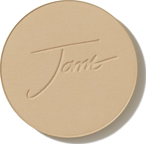 Image of Jane Iredale SPF 20 UVA/UVB PA++, Compact Poeder Face Make-Up PurePressed Base Mineral Foundation Refill Golden Glow. 9.9g