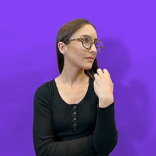 LONDON MOLE® Artist reading glasses, Gloss Pale Tortoiseshell, Verres 42 x 46 mm | Pont 16 mm | Branches 146 mm - Image 2