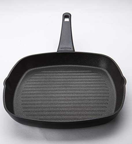 Prestige Thermo Smart Grill Pan, 28cm, Black - Image 2