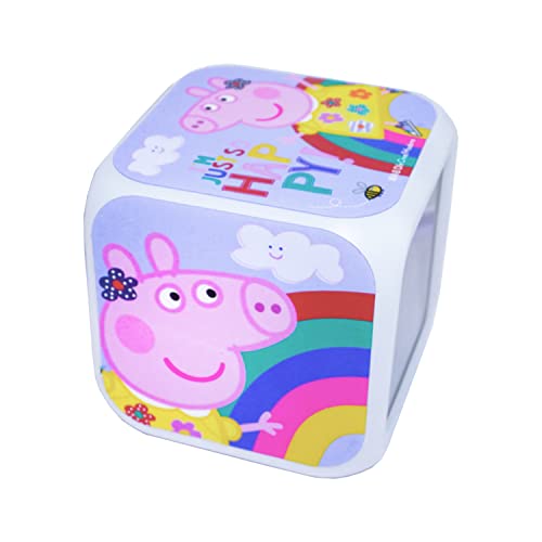 Peppa-Pig Kids Alarm Clock Plastic Alarm Clock Bedside for Girls boys Bedroom Digital Alarm Time Clock with Night Light Toddler Sleep | 8cm - Image 3