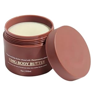 Body Cream, Crowned Skin Cologne Body Butter, 150ml King Organic Cologned Body Butter-Warm Scent, Intense Moisturization, Natural Ingredients for Sister Home Friend Daughter Wife