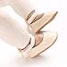 LAFEGEN Baby Girl Shoes Non Slip Soft Sole PU Leather Infant Toddler Mary Jane Flats First Walker Crib Dress Oxford Shoes (12-18 Months, 30 Apricot)